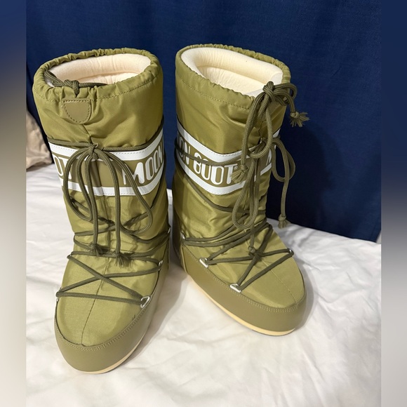 Moon Boot Khaki Winter Footwear - Picture 2 of 5